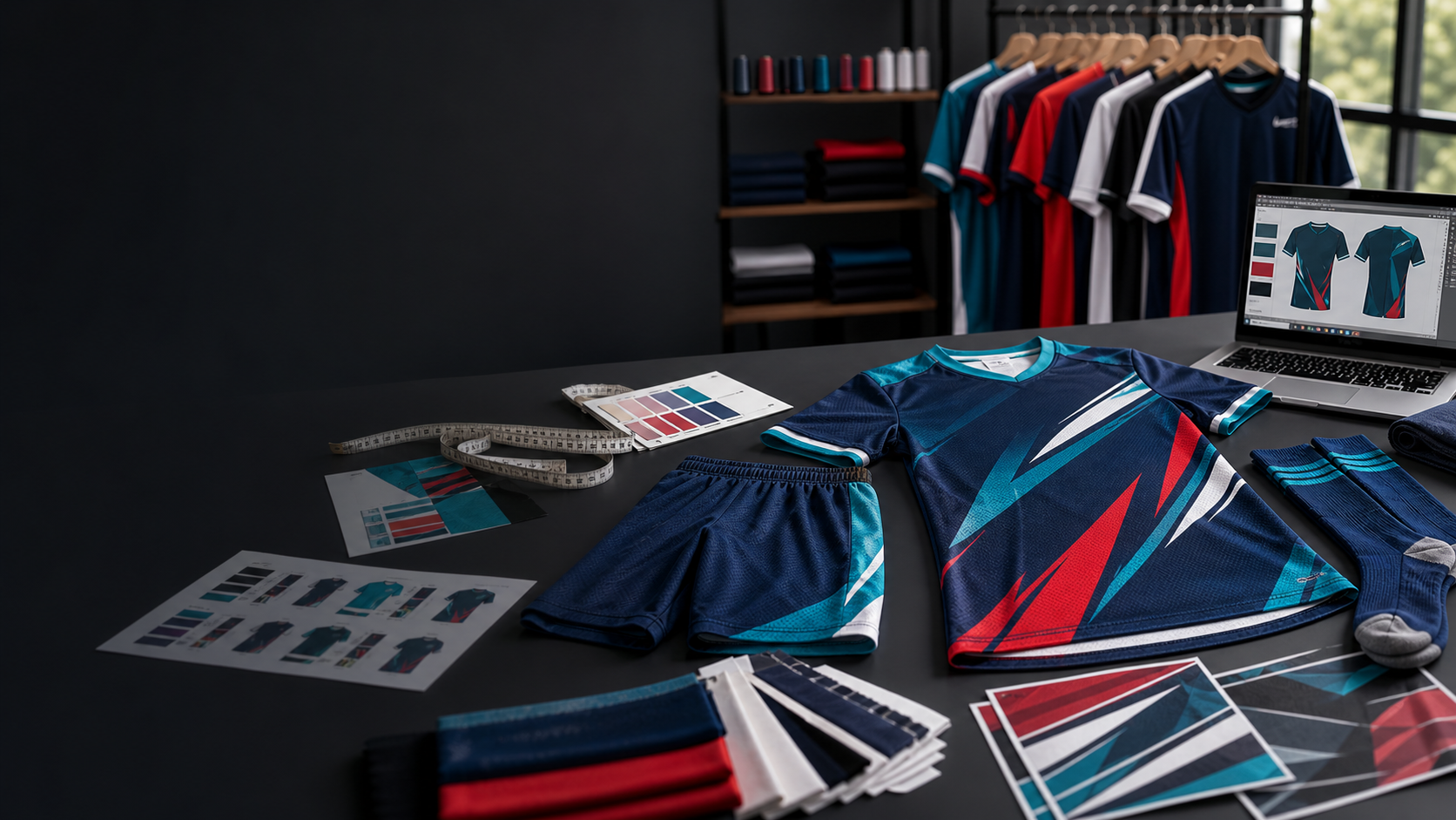 Custom uniform artwork preparation and approval