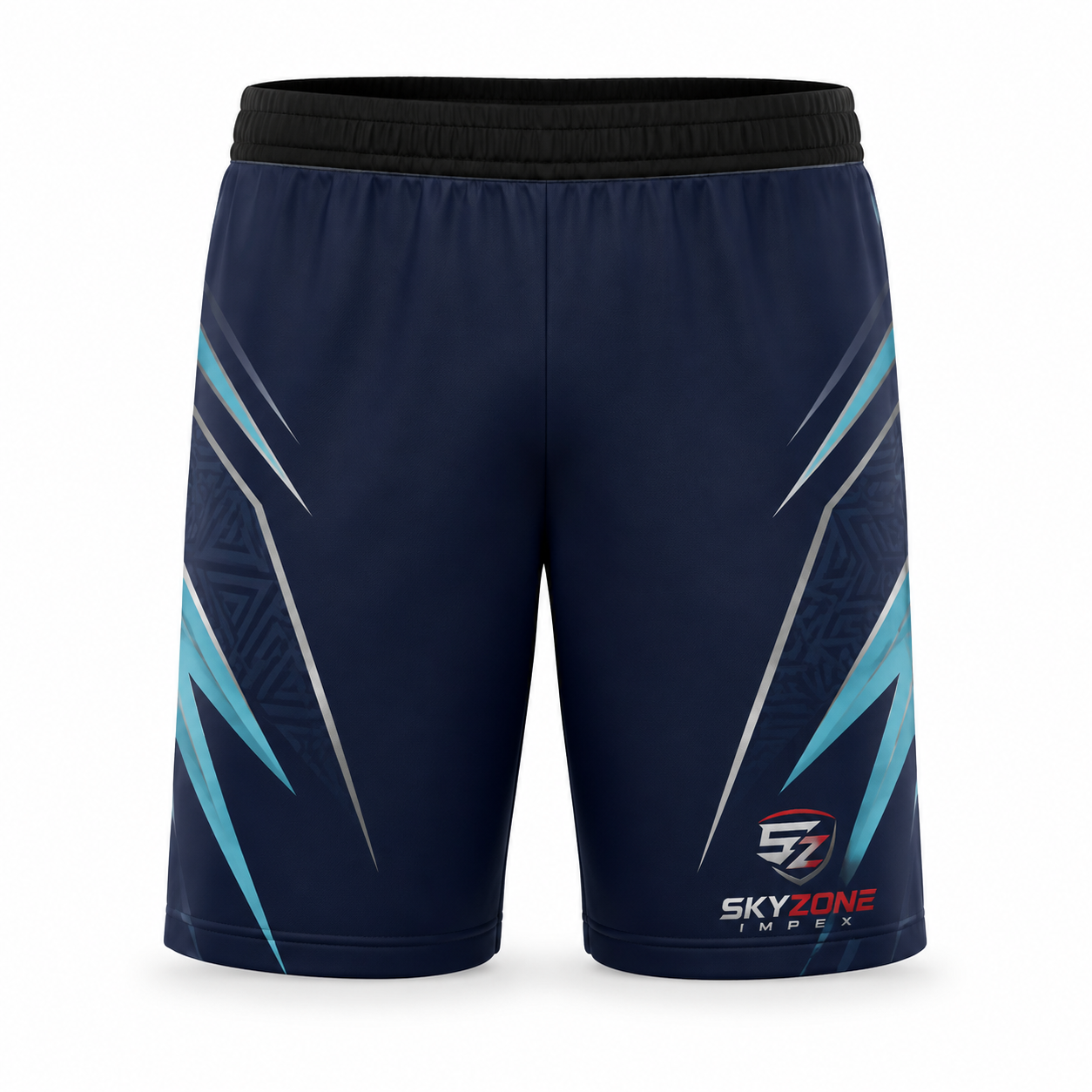 Custom Sublimated Pocketless Flag Football Shorts — Bulk Team Orders