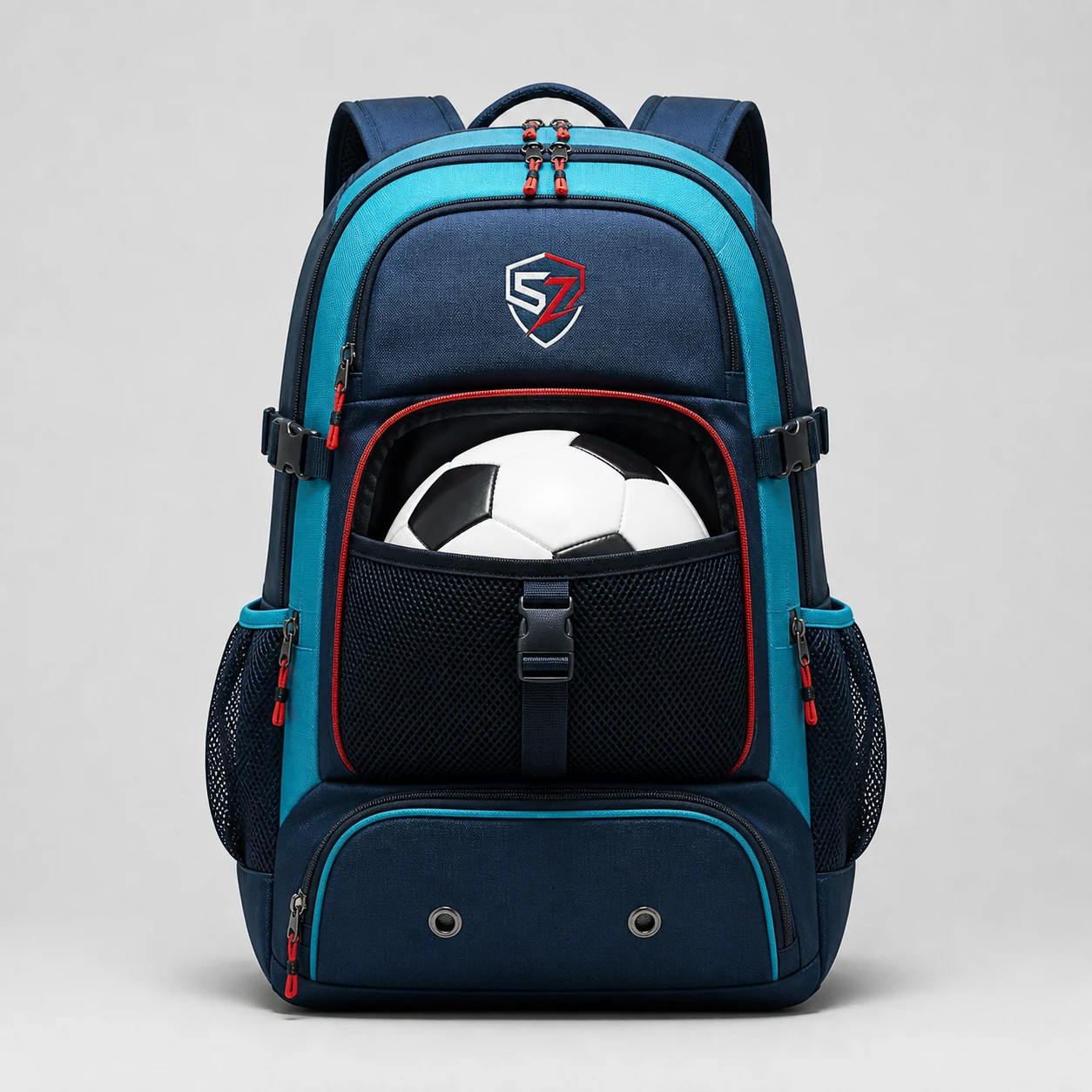 Custom Football Backpack with Ball & Boot Compartments