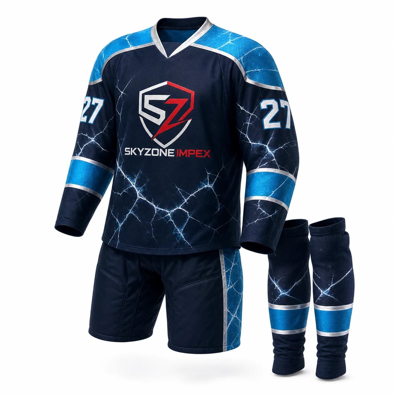 Custom Pro Ice Hockey Uniform Collection – 5 Team Colorways