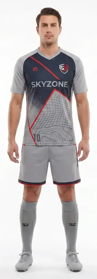 Crimson Arrow Football Kit