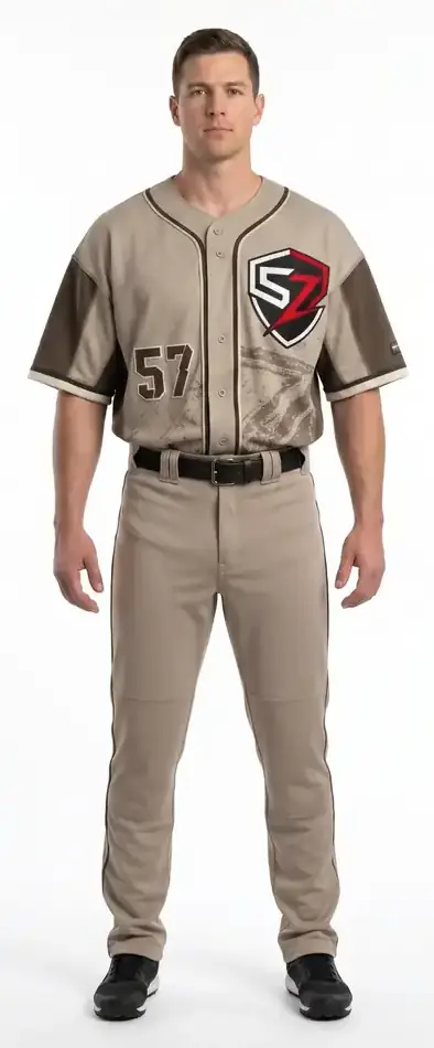 Custom Heavyweight 450 GSM Polyester Oversized Avant-Garde Baseball Jersey Tackle Twill Sublimated Teamwear OEM Manufacturer