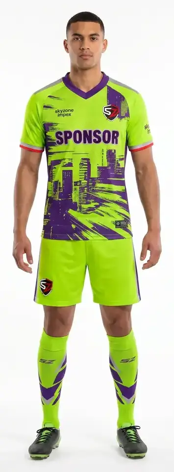 Neon Keeper Goalkeeper Kit