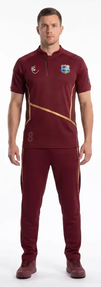 Custom T20 Cricket Uniform Recycled rPET Asymmetric Design Men's Pro Sportswear OEM Manufacturer