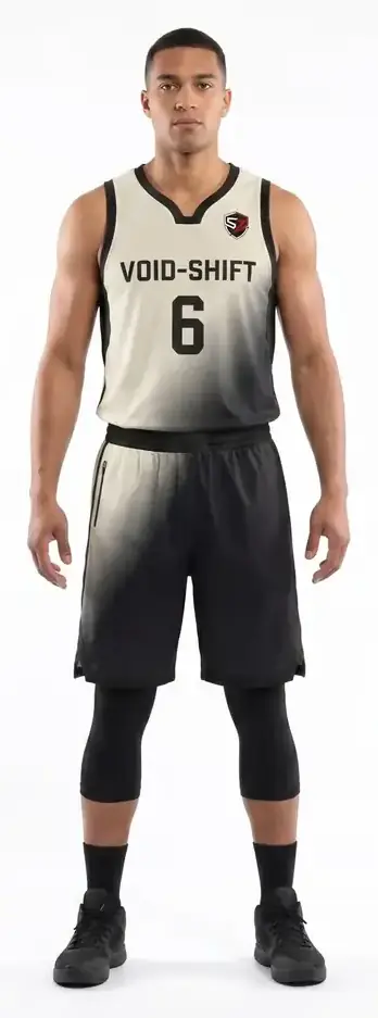 Custom Techwear Basketball Uniform 100% Polyester Mesh Pro-Cut Sublimated Jersey Set for Men Wholesale OEM Apparel Manufacturer
